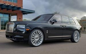 Rolls-Royce Cullinan Black Diamond on Forgiato Wheels (RDB-ECL) 2019 года
